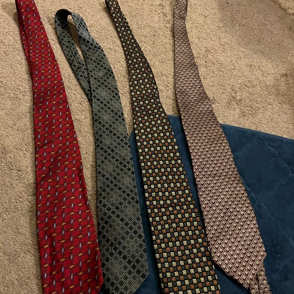 4 mens ties